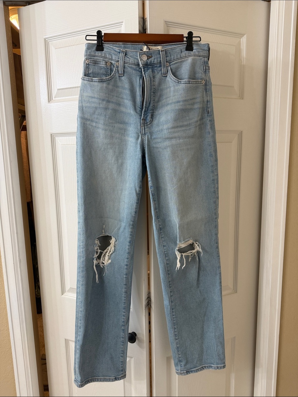Madewell perfect vintage straight Jean